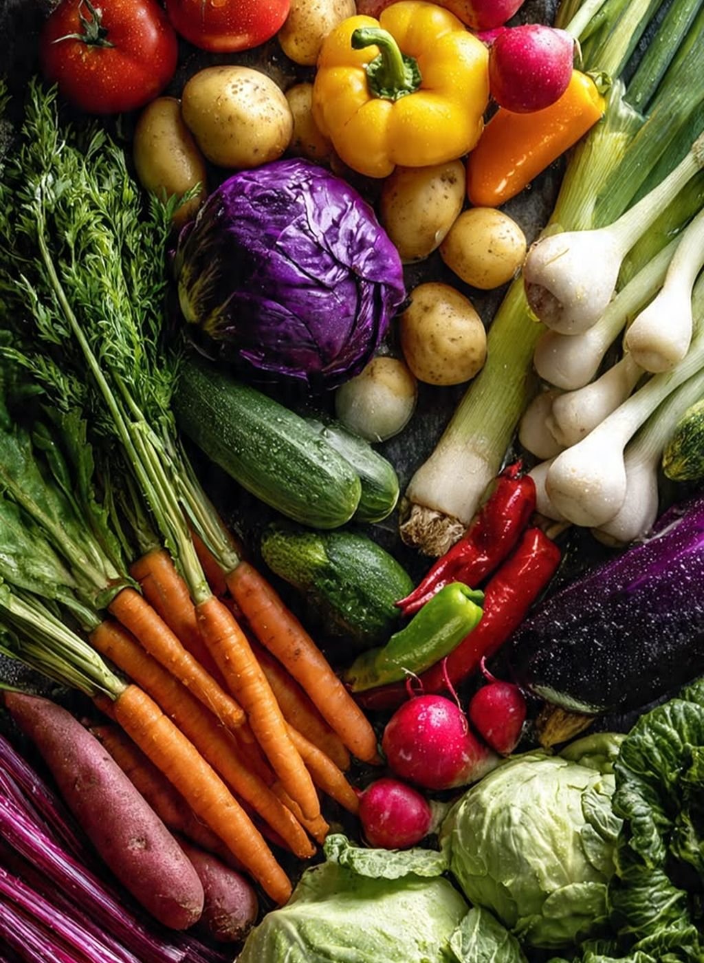 A Vibrant Harvest of Seasonal Garden Vegetables Product 13 - Image 1